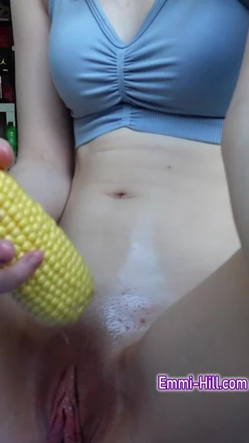 Different Veggies in my teen pussy!