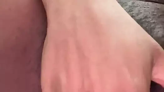 Streç ve parmak benim abanoz kedi