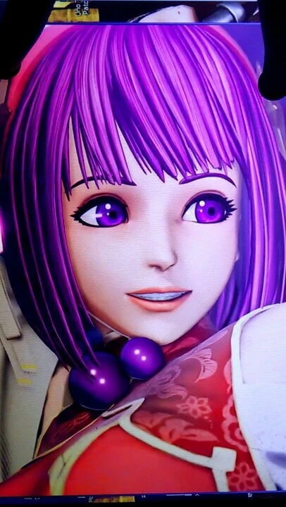 Boşalma haraç - athena asamiya (kof xv)