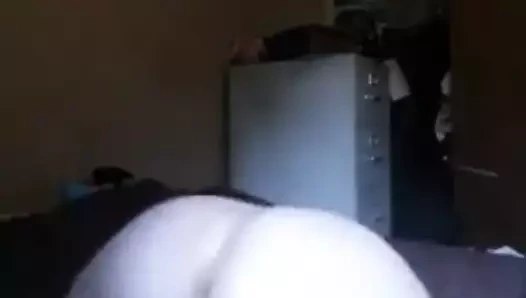 Phat beyaz bbw sallama ona dev göt