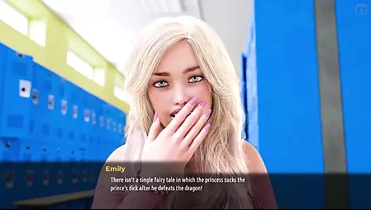 Sunvilleli orta yaşlı seksi kadınlar #8 - Johannes'in başı biraz beladaydı... Sophia Johannes'e yardım etmeye çalıştı... Emma, Johannes'e sakso çekti.