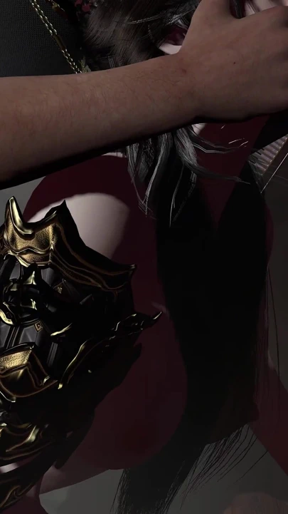 3 boyutlu sevimli kostümlü model çıplak büyük göğüsleri hayranları tarafından sikiliyor