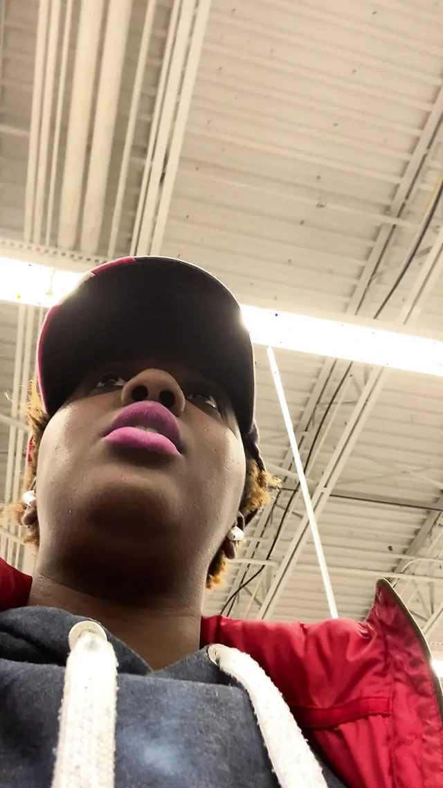 Girl In Public At Walmart