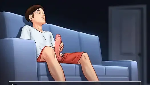 Yaz mevsimi efsanesi: üvey anne üvey oğlunu oturma odasında porno izlerken yakaladı bölüm 101