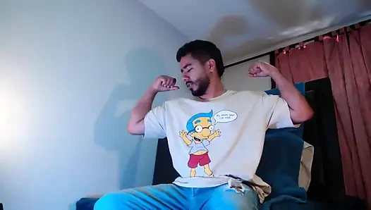 Üvey baba inliyor ve edepsizce konuşuyor, senin için boşalıyor