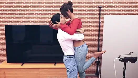 Aşkla sert sert seks