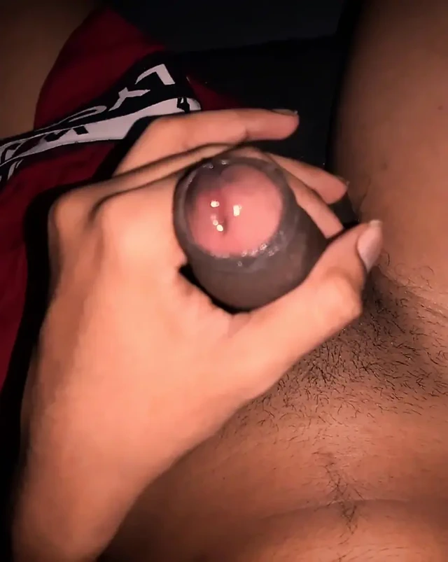 Skinny gay boy handjob