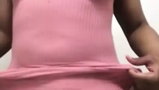 siyah transeksüel şişkin