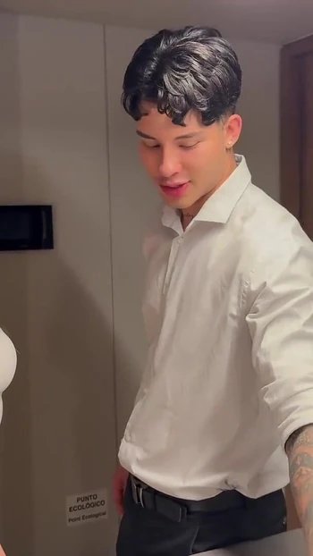 Powerful moment from "Busty Real Estate Agent Convincing Her Client To Buy By Giving Him A Good Cock Blowjob"