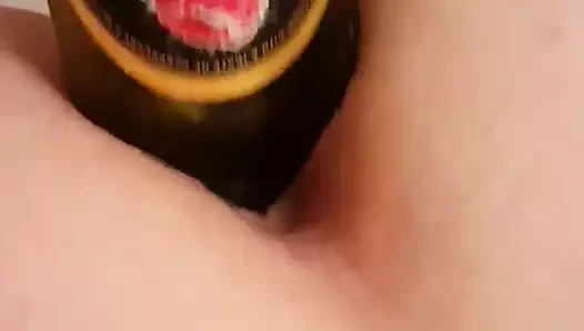 Bbw gets göt becerdin ile Bottle