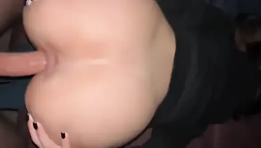 Komşunun kocaman kıçı buna dayanamıyordu