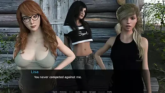 Lancaster yatılı ev: ateşli orta yaşlı seksi üniversite öğretmeni bekaretini nerede kaybettiğini gösteriyor - bölüm 31