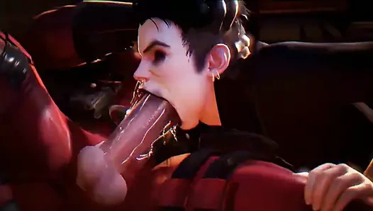 Sert deadpool yüz sikme (versiyon 2)