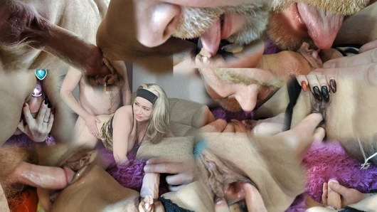 Bay kedi yalama ve sıcak çekim lanet!