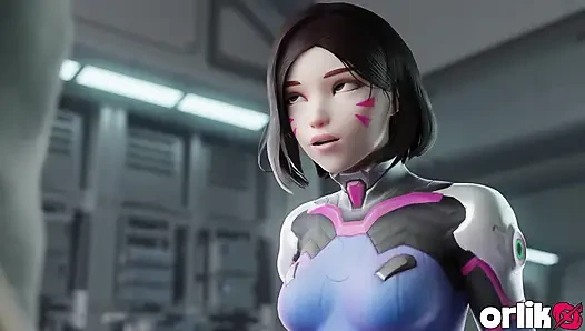 D.va - pop star sözleşmesi büyük zenci yarağı 3 boyutlu overwatch porno
