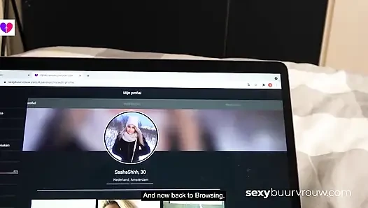 Hollanda pornosu: karım sürtük bir kızı kocası için arıyor!