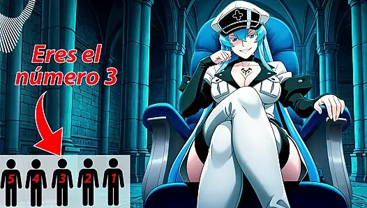 çok itaatkar için İspanyol sesli anal 31 talimatı. Esdeath seni sperm kabına dönüştürüyor.