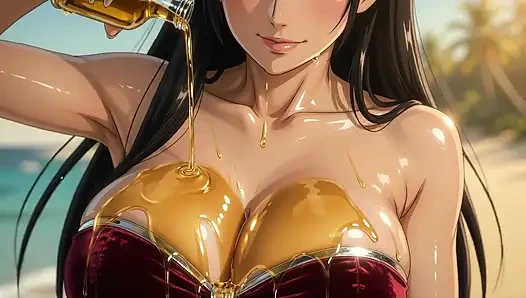 İri göğüslü bikinili kızlar üstsüz plaj derlemesi hentai