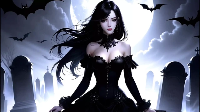 Vampirler ve cadılar ile kale