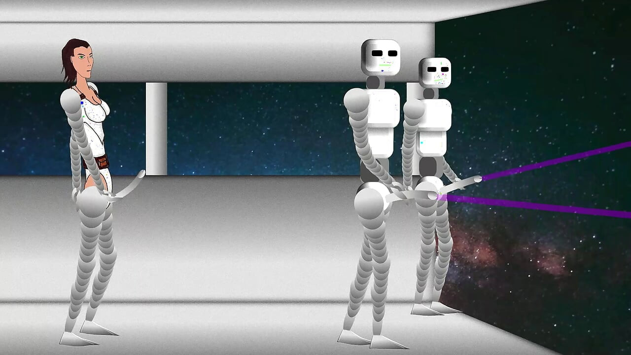 EROTOBOTS Tony Al ve Lora ve boş bir çanta