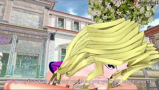 Mai Valentine ateşli ahegao seks - yu gi oh