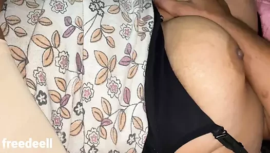 Divorced mother enjoying sex with her stepson every night