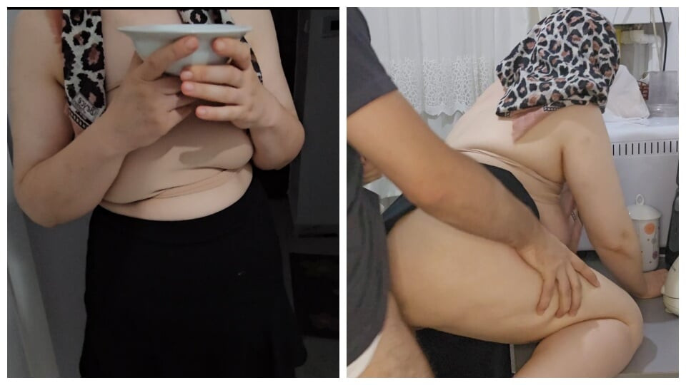Komşumuz Melek Ablanın Salçası Bitmiş İstemeye Geliyor Turkish Porn