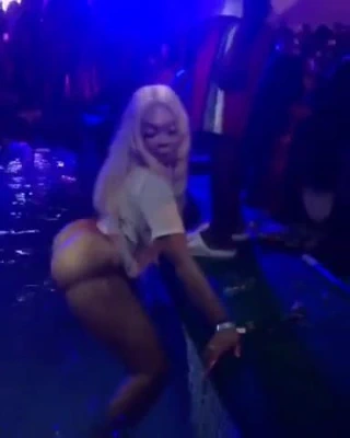 Ross'un caleb kulüpte ateşli ve seksi twerking