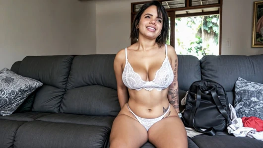 Tombul Venezuelalı sürtük sahte oyuncu seçmelerinde sürpriz anal sikişiyor