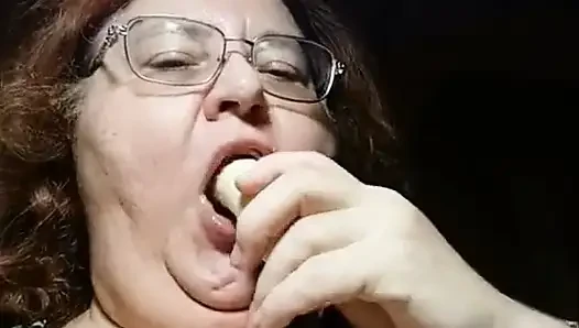 Dondurma, muz ve dondurmayı seviyorum Yum
