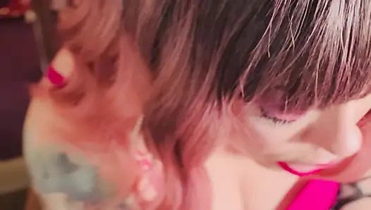 Watch Your Girl Tina Snua Smoke A Cigarette In Pink Satin Goves With Lots Of Rings - Snap Inhales OMI OME Drifting Smoker