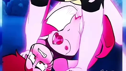 Sevimli kristal mücevher - amının içine boşalıyor