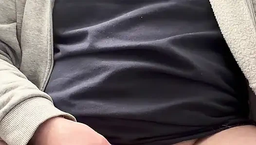 Kısa bir mastürbasyon freni alıyor