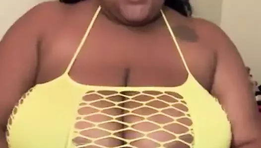 Busty siyah bbw joi