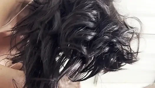 Kocam işe gittiğinde komşumun sikini emiyorum, ta ki amımı sütle doldurana kadar Pettite Diamons