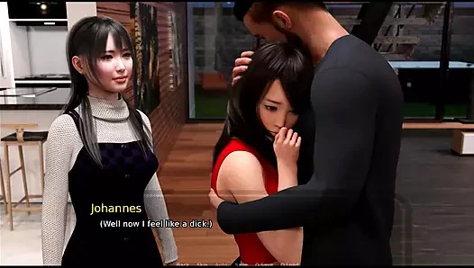 Büyükannenin evi - allison, Johannes'in yanında uyudu