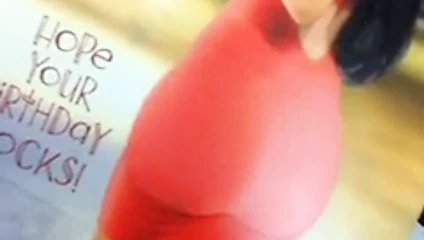 Sexy Booty Twerking Birthday Card