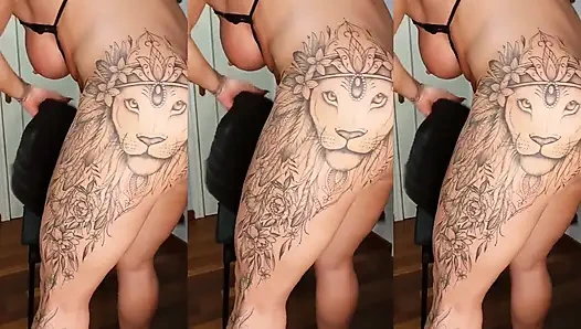 Doyumsuzum ve ağzımda, götümde ve amcığımda daha fazla yarak istiyorum.