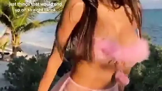Mia Khalifa tiktok videosunu sildim seksi esmer