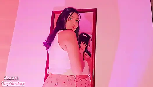 Hot stepsister wants to with her stepbrother