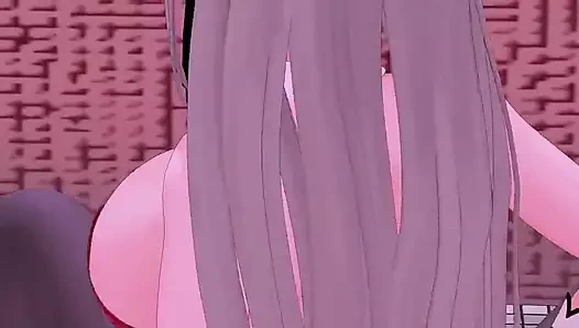 Asuna ichinose lamb - kovboy kız seks, dans, mavi arşiv hentai mmd 3d kırmızı takım elbise renk düzenleme smixix