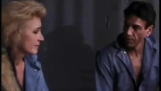 Still sexy blonde grandma having a cum blast in prison after gets fucked