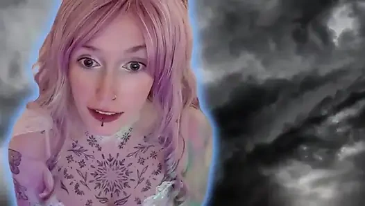 Giantess v0re bakış açısı fantezi peri dev kadın yüksek cal insan avlarını yutuyor - boğaz şişkinlik yutuyor ve sindirme azdırıyor!