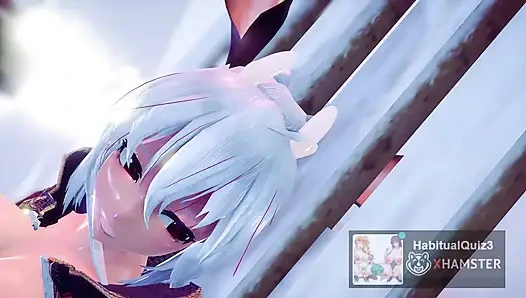 Mmd r18 noel seks Luke halka açık ahegao 3d hentai fap kahraman ntr aldatan evli kadın büyük yarakla grup seks yapmak istiyor