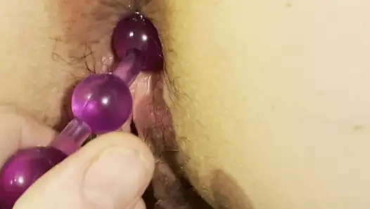 Anal boncuklar yakın çekim