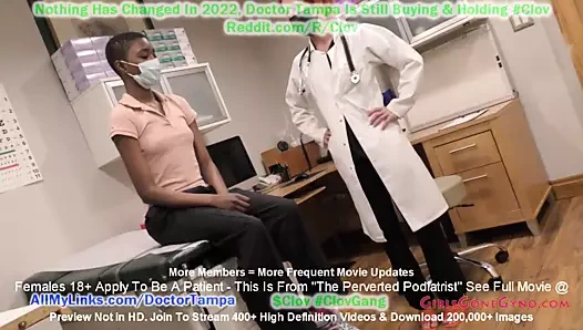 Sapık ayak hastalıkları uzmanı Stacy Shepard, girlsgonegyno com'da bir sınav sırasında mücevherin terli ayaklarını inceleyerek zamanını alıyor