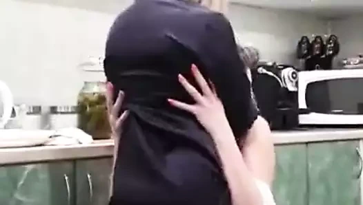 2 ateşli lezbiyen kamerada rusça