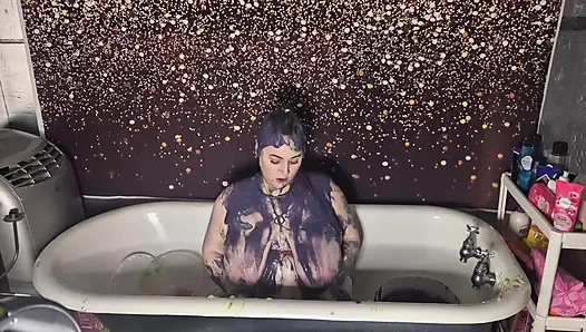 Krem ve gunge eğlencesi!