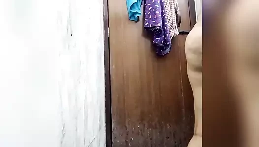 Riya thakur Hint desi kız yağ almak içinde kedi masaj