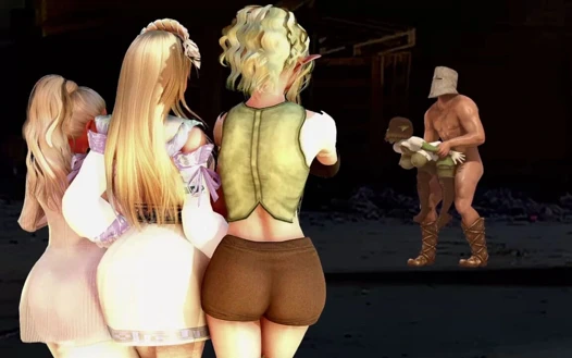 Goblin tabakası - takım arkadaşlarımın önünde büyük götlü bir goblin sikiyorum